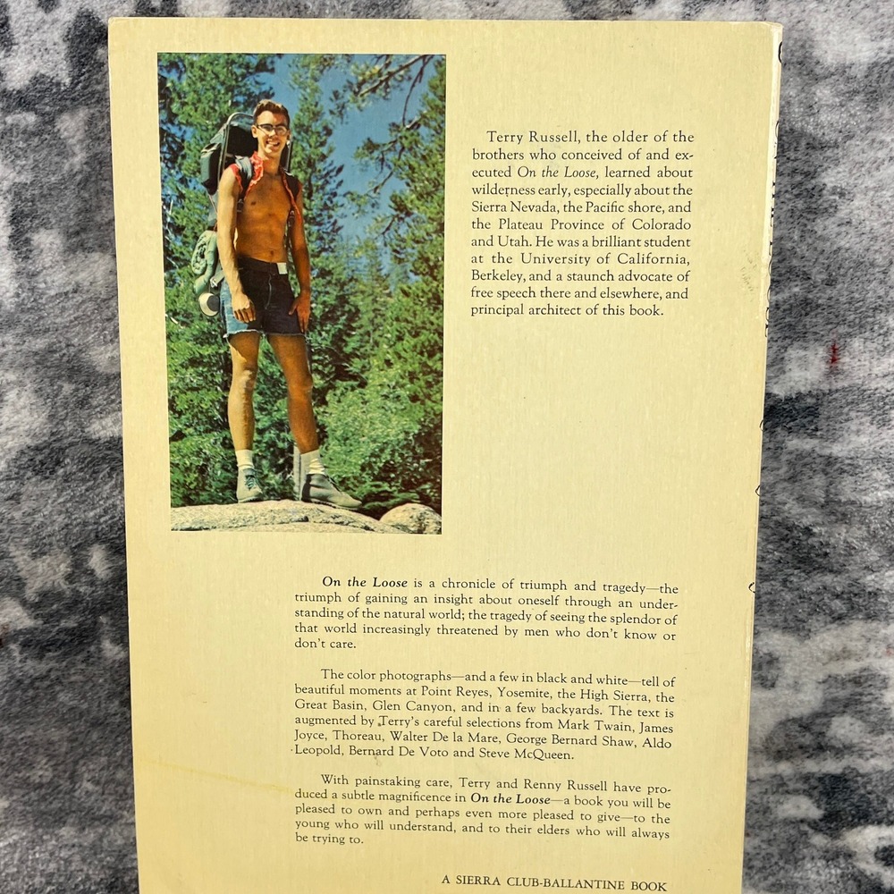 On the Loose by Jerry & Renny Russell Sierra Club Ballantine Paperback - Picture 2 of 8